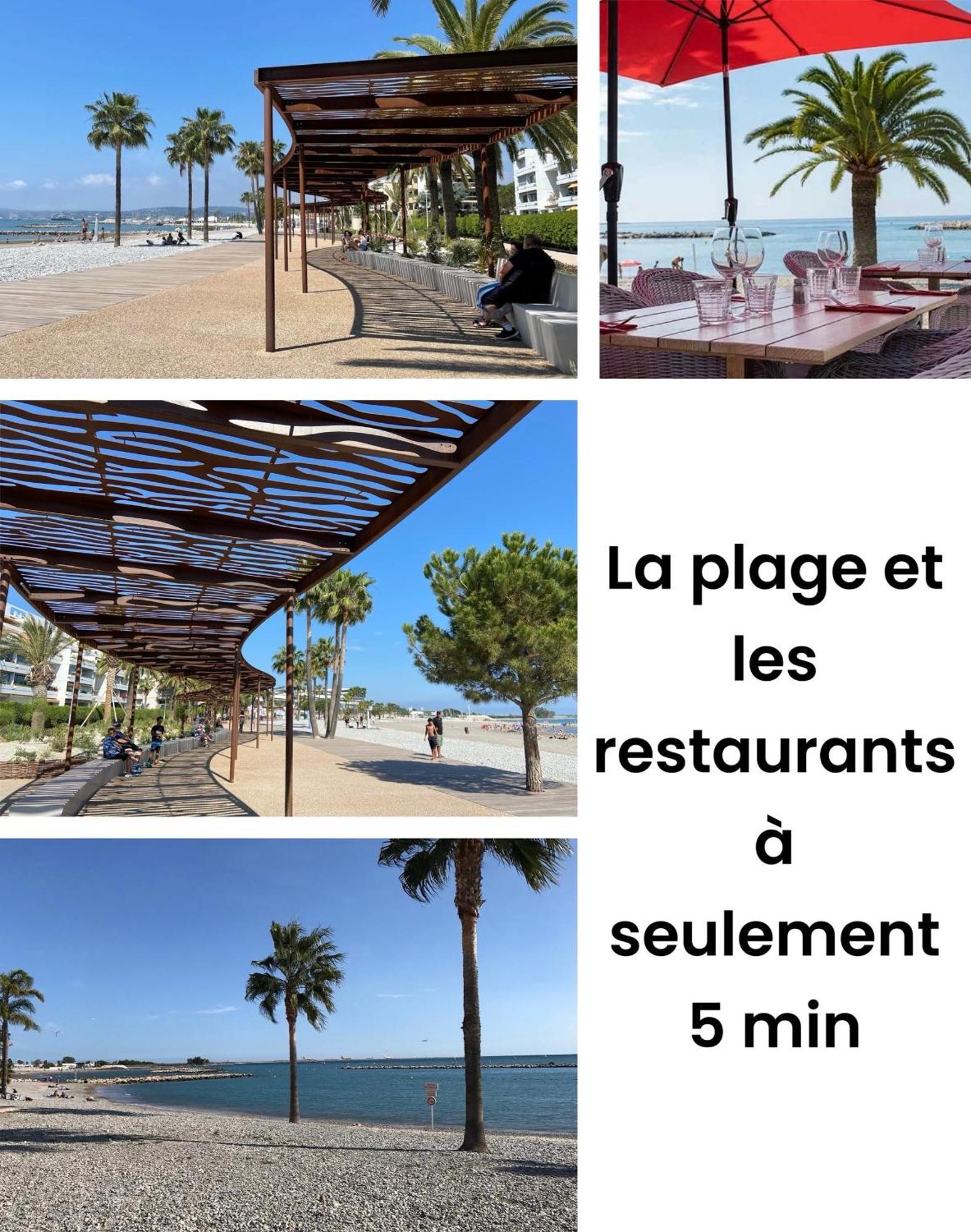 Azur & Chill - A Proximite Train Bus Aeroport Apartment Saint-Laurent-du-Var
